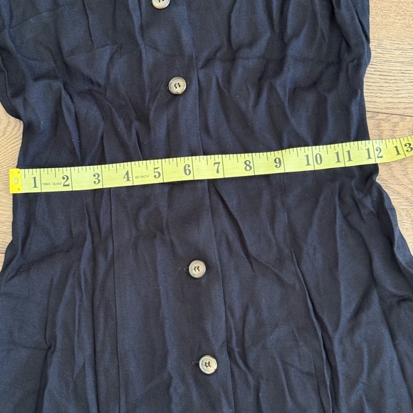 Women’s Reformation Black Maxi Button Up Dress - Picture 9 of 12